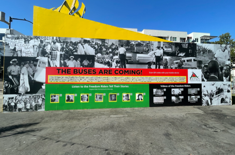 The Buses are Coming:
San Diego African American Museum of Fine Art
